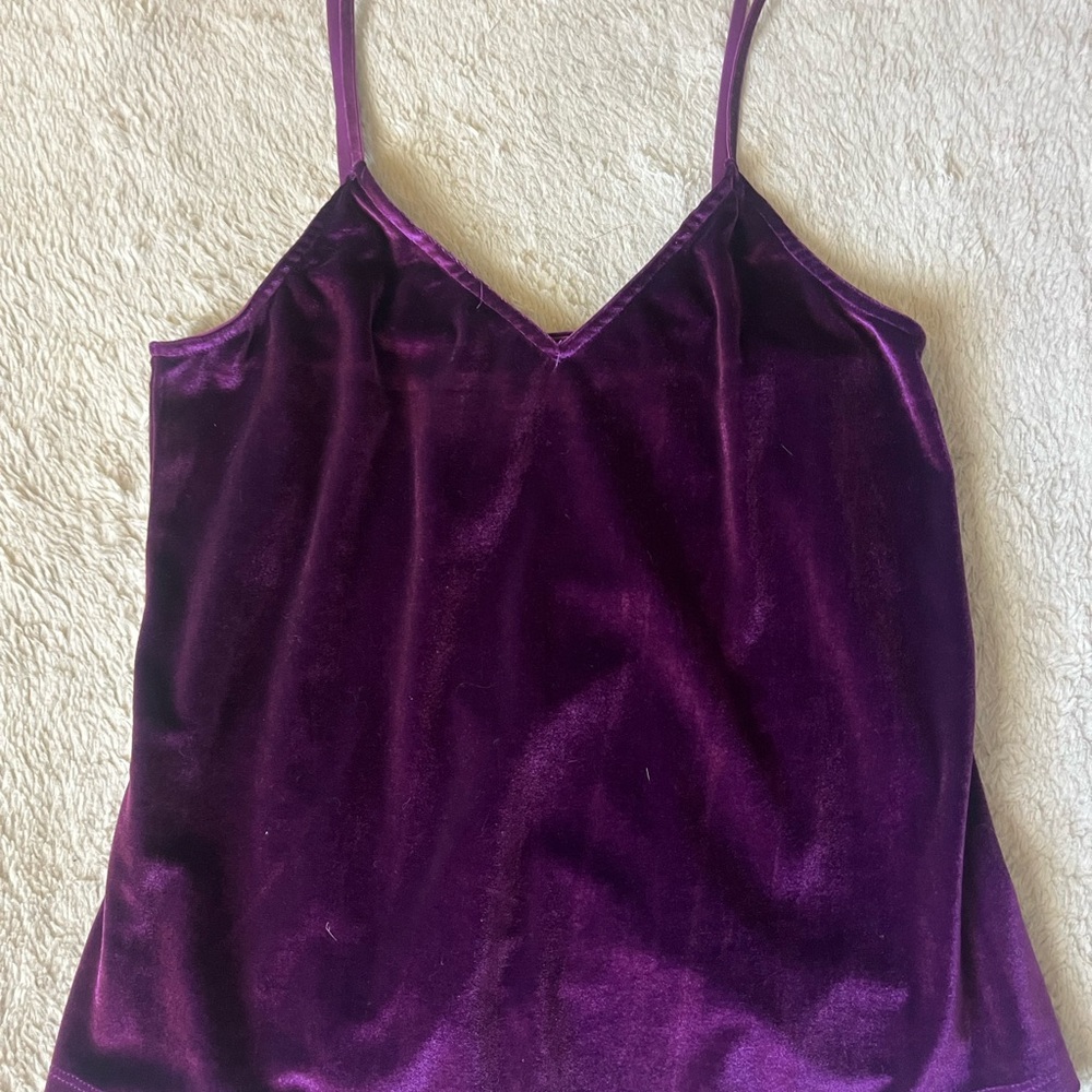 Vintage Velvet Tank Top